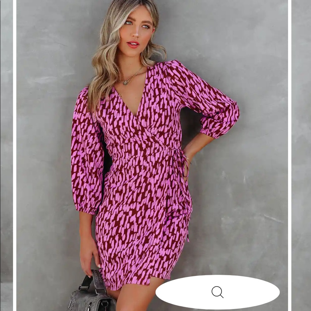 Vici Wrap Dress NWOT